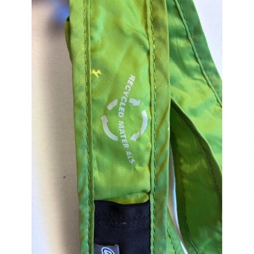 KAVU Rope Sling Daypack Small Crossbody Pack Green Gray Multicolor Water Bottle